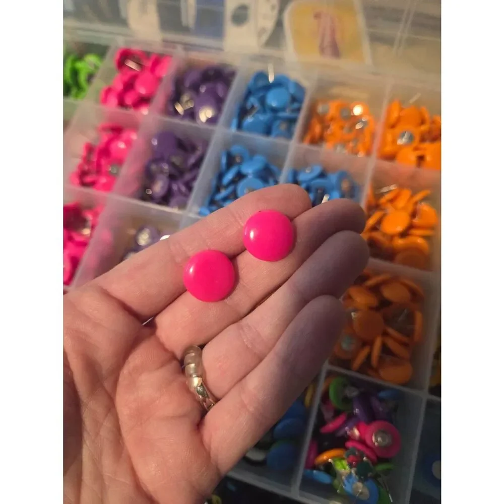 Resell Neon Dot Stud Earrings Lot